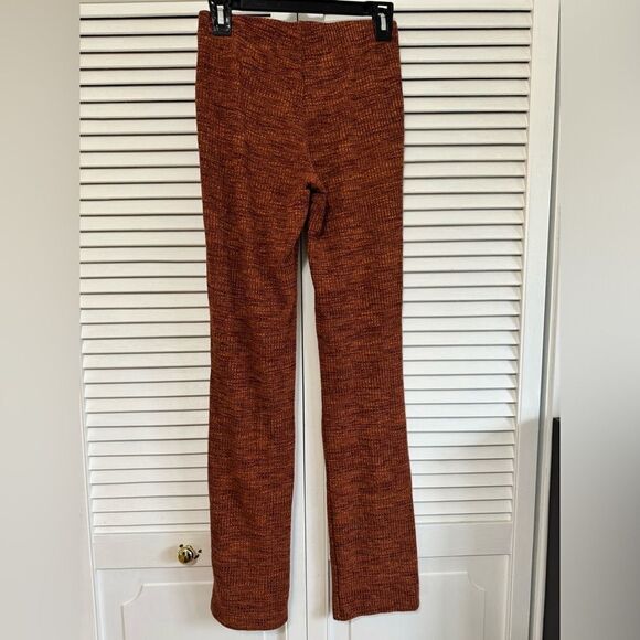 COPY - URBAN OUTFITTERS KNIT STRAIGHT LEG PANT IN ORANGE/RED SIZE SMALL - Picture 7 of 9